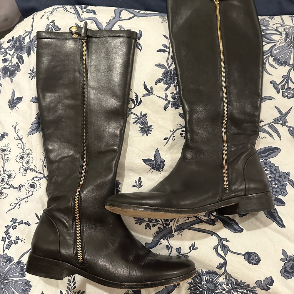 J.Crew Harper Tall Leather Boots
